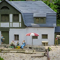Park miniatur „Malé Saské Švýcarsko'