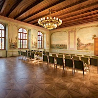 Schloss Děčín (Quelle: Landeshauptstadt Dresden, museum-euroregion-elbe-labe.eu)
