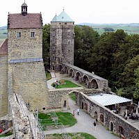Burg Stolpen (© Thomas Henkel; Wikipedia; CC BY-SA 2.0)