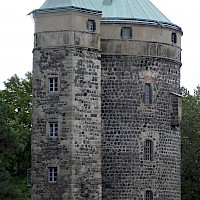 Burg Stolpen - Johannis- oder Cosel-Turm (© Thomas Henkel; Wikipedia; CC BY-SA 2.0)
