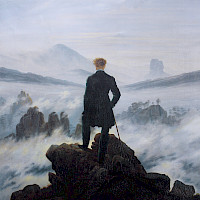 Caspar David Friedrich: Der Wanderer über dem Nebelmeer (um 1818)