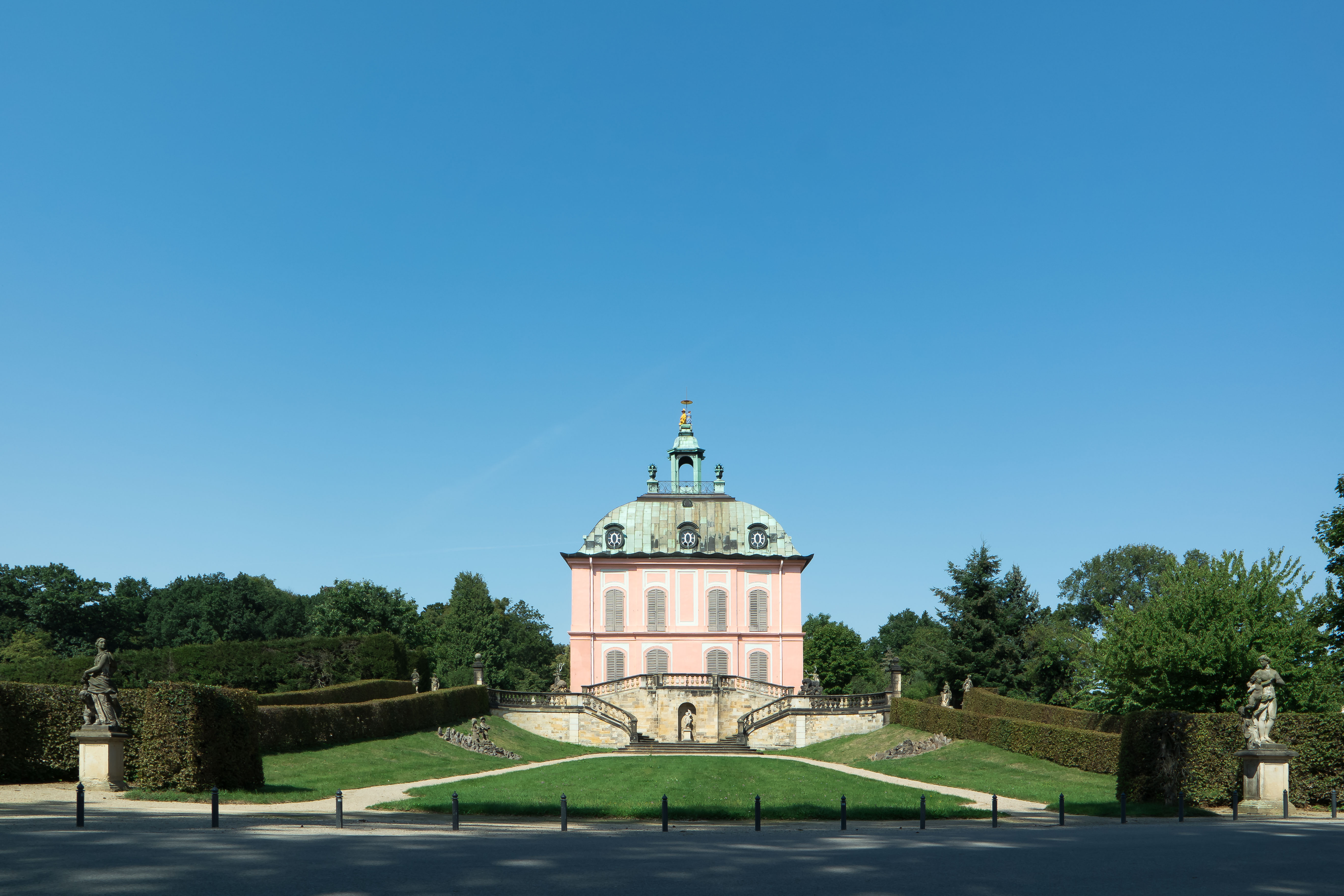 Digitales Bild zum Download: Leuchtturm Moritzburg