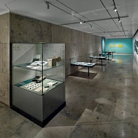 Buchmuseum der SLUB (Quelle: Landeshauptstadt Dresden, museum-euroregion-elbe-labe.eu)