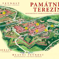 Mapa Terezína (© Památník Terezín)