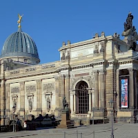 The Kunsthalle im Lipsius-Bau in Dresden (© Spike; Wikipedia; CC BY-SA 4.0)