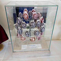 Ester eggs of Ivana Kozmanová 2019 (© Galerie Kraslic)