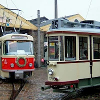 Muzeum tramvají Drážďany (zdroj: Landeshauptstadt Dresden, museum-euroregion-elbe-labe.eu)