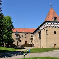 Budyně Castle (© Petr Kinšt; Wikipedia; CC BY-SA 4.0)