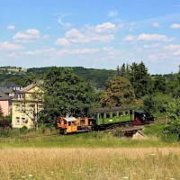 Museumszug auf der Windbergbahn (© Till Menzer)