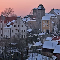 Burg Hohnstein (© Norbert Kaiser; Wikipedia; CC BY-SA 4.0)