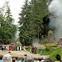 Felsenbühne Rathen: Der Freischütz (© Derbrauni; Wikipedia; CC BY-SA 4.0)