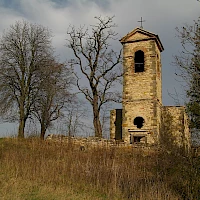 Church ruin of St. Vacláv (© Sovicka169; Wikipedia; CC BY-SA 4.0)
