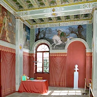 Frescoes about Goethe ballads (© Jörg Blobelt; Wikipedia; CC BY-SA 3.0)