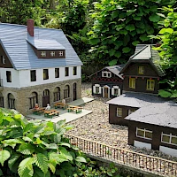 Park miniatur „Malé Saské Švýcarsko'
