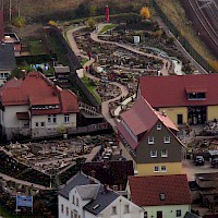 Überblick über die gesamte Anlage der Eisenbahnwelten (© KilianPaulUlrich; Wikipedia; CC BY-SA 3.0)