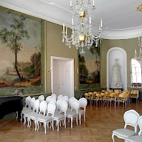 Festsaal im Obergeschoss, 2013 (© Jörg Blobelt; Wikipedia; CC BY-SA 4.0)