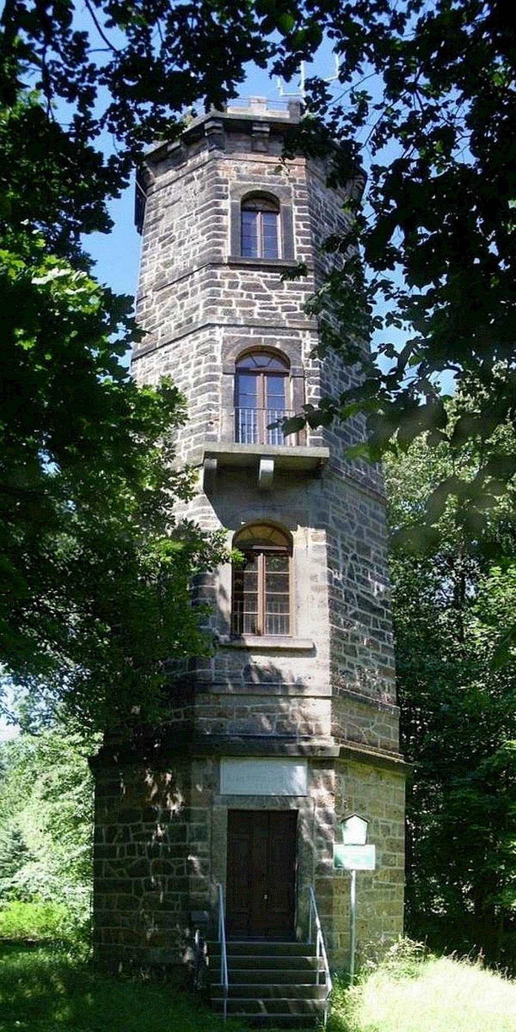 King Johann tower in Dippoldiswalde (© Geri-oc; Wikipedia; CC BY-SA 3.0)