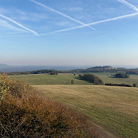 Blick vom Aussichtsturm Víťova rozhledna in Náčkovice (© Hadonos; Wikipedia; CC BY-SA 3.0)