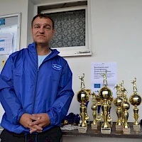 The main organiser of the sports games 2016, Ing. Petr Procházka