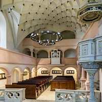 Kostel sv. Floriána (zdroj: Landeshauptstadt Dresden, museum-euroregion-elbe-labe.eu)