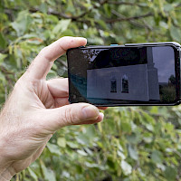 Einweihung der ehemaligen Kapelle Vorderzinnwald in 3D (© Peter R. Fischer)