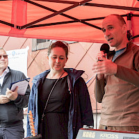 Begrüßung durch Rüdiger Kubsch (© Peter R. Fischer)