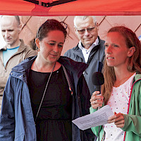 Begrüßung durch Vize-Präsidentin Manuela Förster (© Peter R. Fischer)