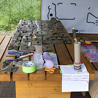 Basteln mit Petr Mikšiček (© Peter R. Fischer)