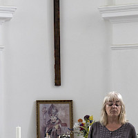 Literatur in der St.-Wolfgang-Kapelle: Renata Bulvová (© Peter R. Fischer)