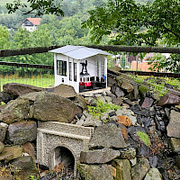 Model system on the museum grounds (© Dominique Kumpe)