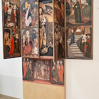 Ausstellung 'Madonna auf Wanderschaft', im Juli 2023 in Dubí (© Pavel Matoušek)