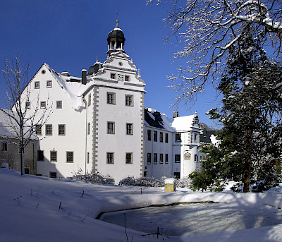 Lauenstein: Blick auf das Schloss