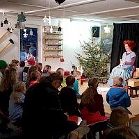 Christmas market at the Borna lime kiln