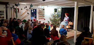 Christmas market at the Borna lime kiln