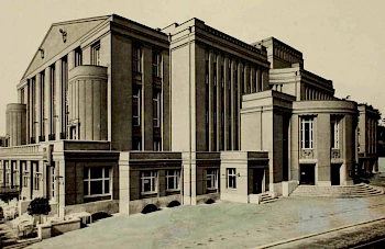 Erzgebirgstheater (Krušnohorské divadlo) Teplice (vermutlich 1920er)