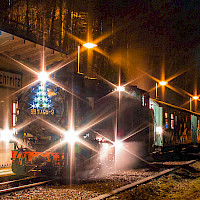 Bimmelbahn und Lichterglanz