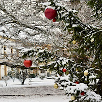 Weihnachten auf Schloss Děčín