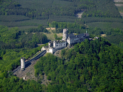 Hrad Bezděz (Burg B&ouml;sig) bei Doksy