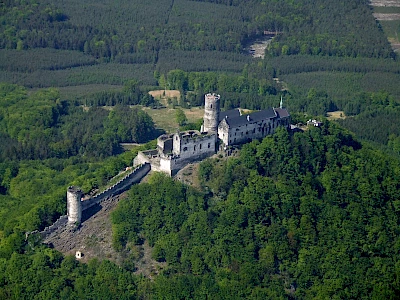Hrad Bezděz (Burg Bösig) bei Doksy
