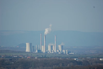 Kohlekraftwerk Počerady bei Most