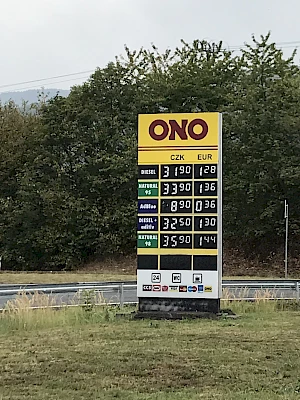 Meist am billigsten: Tank Ono (keine aktuellen Preise)