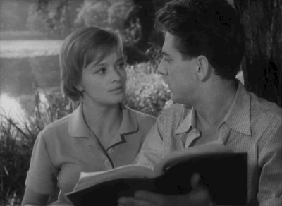 Jana Brejchov&aacute; und Ivan Mistr&iacute;k in Vy&scaron;&scaron;&iacute; princip (Das h&ouml;here Prinzip) von 1960