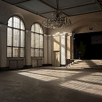 Dance hall of the former Schicht factory in Ústí nad Labem (© Střek-ON z.s.)
