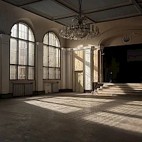 Tanzsaal der ehemaligen Schicht-Fabrik in Ústí nad Labem (© Střek-ON z.s.)