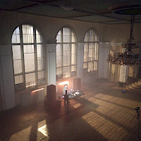 Dance hall of the former Schicht factory in Ústí nad Labem (© Střek-ON z.s.)