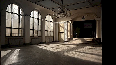 Tanzsaal der ehemaligen Schicht-Fabrik in &Uacute;st&iacute; nad Labem