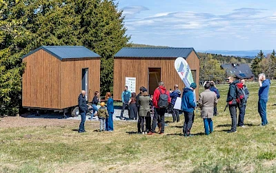 Die beiden Unterkünfte in Cínovec