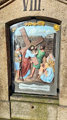 Station des Kreuzwegs Kr&aacute;lovstv&iacute; bei &Scaron;luknov