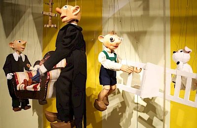 Ausstellung zu Hurv&iacute;nek in Cheb